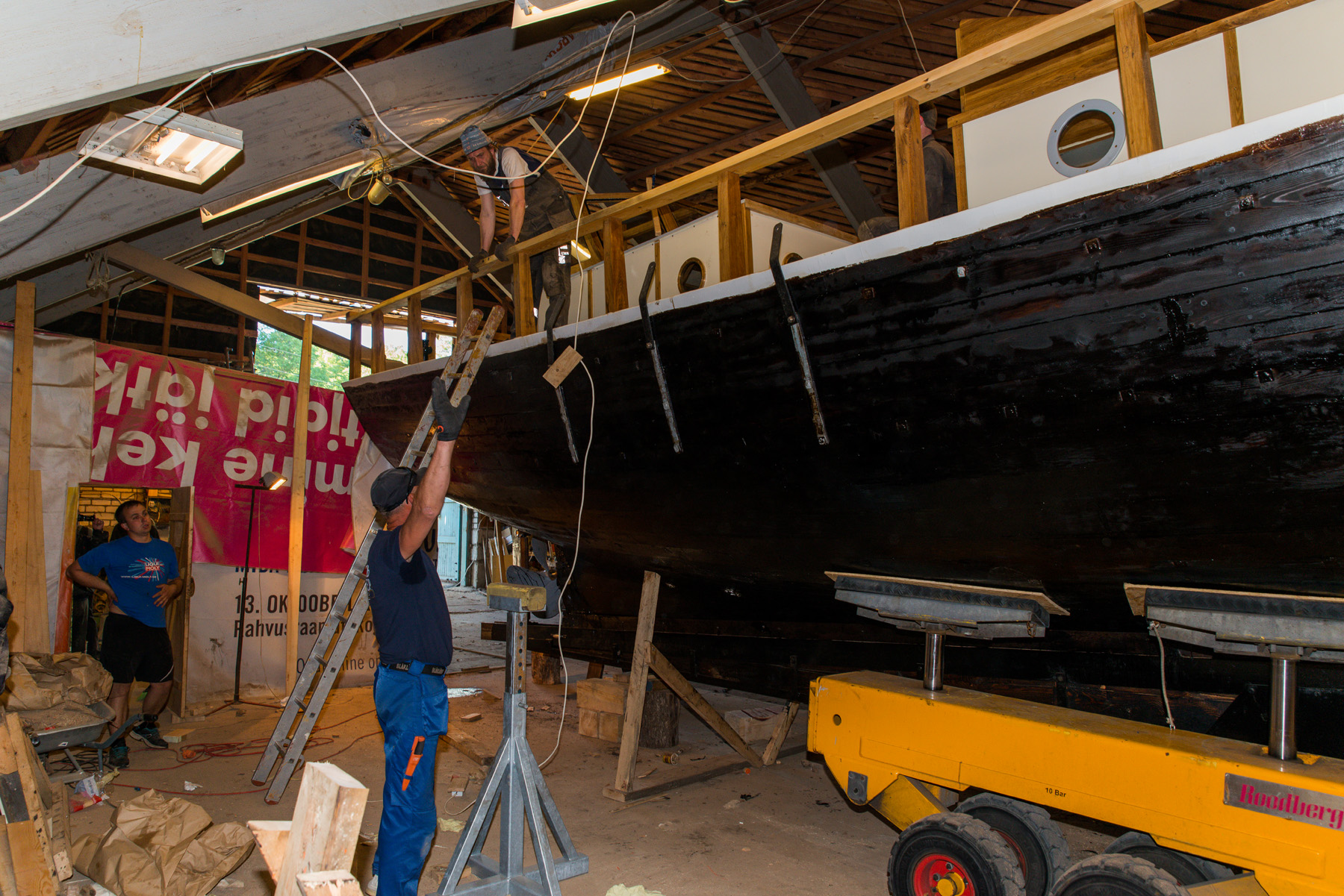 20150628-Lestalaev-028.jpg - 28.06.2015 Lestalaeva vedu Laukalt Kärdla sadamasse. Foto Mart Mõniste