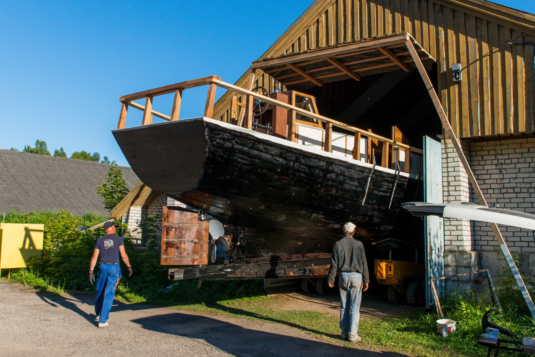 20150628-Lestalaev-058.jpg - 28.06.2015 Lestalaeva vedu Laukalt Kärdla sadamasse. Foto Mart Mõniste