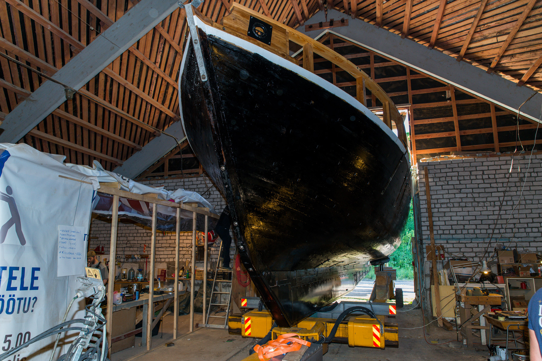 20150628-Lestalaev-080.jpg - 28.06.2015 Lestalaeva vedu Laukalt Kärdla sadamasse. Foto Mart Mõniste