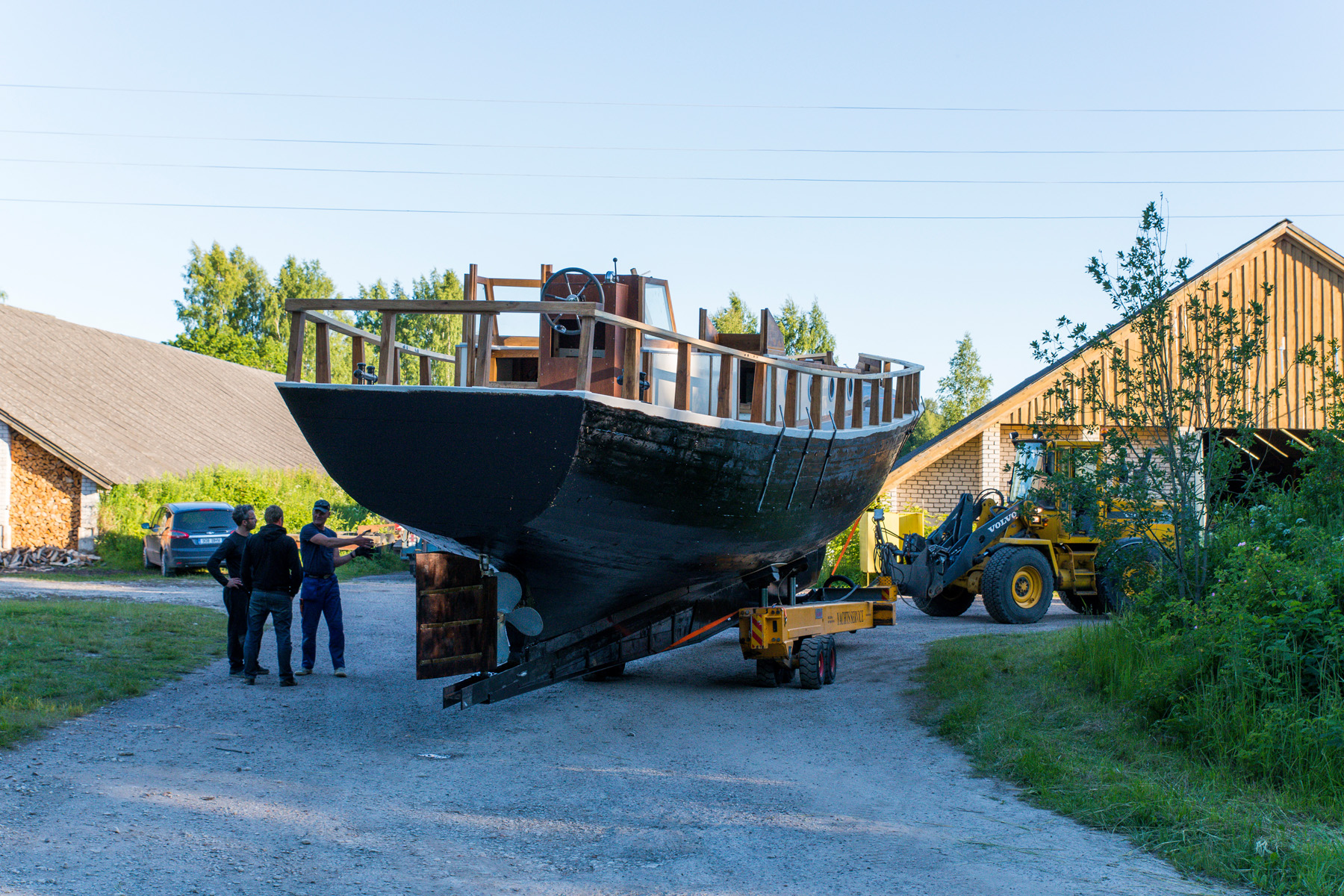 20150628-Lestalaev-151.jpg - 28.06.2015 Lestalaeva vedu Laukalt Kärdla sadamasse. Foto Mart Mõniste