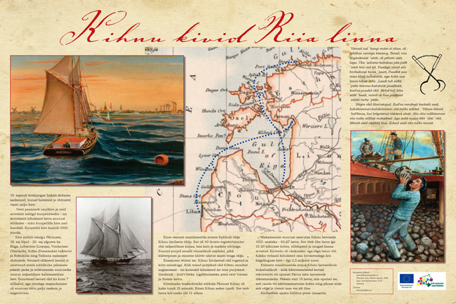 Kihnu kivid Riia linna